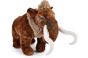 Zappi Co Peluche Morbido e Cuddly per Bambini - Parte della Collezione di Animali Safari, Perfetto per i Bambini (Woolly Mammoth)