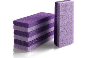 Ptwola 4PCS Foot Pumice Stone for Feet Caallus Remover Double Sided Professional Pedicure Safe Tools Foot File for Feet and Hands Exfoliator Scrubber Dead Skins Reduces Calluses