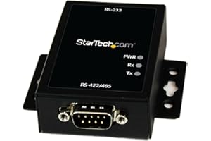 Startech.Com Convertitore Industriale per Porte Seriali da Rs232 a Rs422/485 con Protezione Esd da 15 Kv