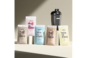 ‎YFOOD yfood Trinkmahlzeit Pulver Probierpaket zuckerarm, laktosefrei & glutenfrei (10 Mahlzeiten, 5 Sorten) - Vollwertige & gesunde Mahlzeit to go mit 25g Protein, 26 Vitamine & Mineralstoffe