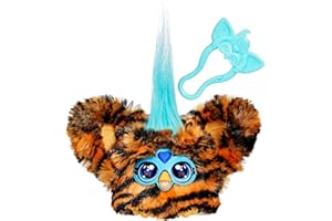 Hasbro Furby Furblets, TY-Bee, Peluche Electrónico, Pelaje Mimoso, Personaje Coleccionable, Juguete para Niñas y Niños Pequeños, Compañero para Dormir, Accesorios Resistentes, Regalo Muñeco Navidad