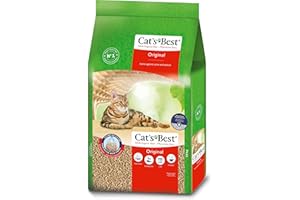 CAT'S BEST Ajm Pet - Litière agglomérante Originale pour Chats - 13 kg