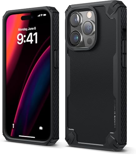 Funda De Silicona Líquida Negra Para IPhone 14 Pro Max – Oficial Kings League Ultimate Móstoles, Flexible, Semidura Y Antigolpes