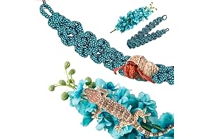 Abizoo Reptilienranken Pflanzen,Reptile Climbing Branch Blau künstliche Pflanzen Terrarium Flexible Reptile Jungle Vines Ranken für Schlangen Amphibien Bartdrachen Frösche Geckos,Habitat Dekor Set