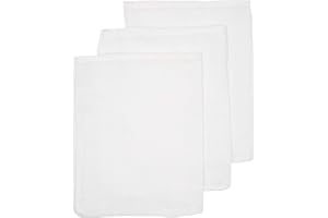 Meyco 458000 - Manoplas de baño (3 unidades, 21 x 17 cm, 100% algodón), color blanco