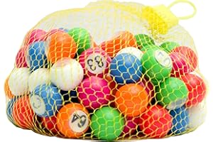 THOMAS AND ANCA 1-90 22mm Bingo Balls For Bingo Cage