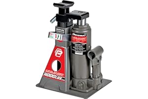 Powerbuilt 2 Ton UniJack Combination Hydraulic Bottle Jack/Jackstand in 1 Unit, Compact, Portable, Wide Base, for Unibody Sedans, CUVs, SUVs, Cars, 620470