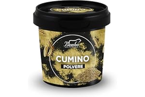 BEMBO QUALITÀ D'AUTORE Semi Bembo: Semi di Cumino in Polvere 70g – Spezia Naturale e Aromatica, Senza Glutammati, Additivi e Coloranti – Confezione Anti-Spreco, Anti-Luce e Anti-Ossidazione