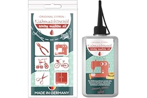 Original Syprin Nähmaschinenöl Feinmechaniköl Universalöl Schmieröl | Harz- & Säurefrei | Ideal für feinmechanische Komponenten, Nähmaschine, Türen, Fenster 100 ml