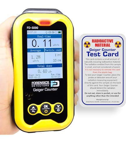 Détecteur De Rayonnement Nucléaire GC-01 Compteur Geiger - Alarme 3 Modes Écran LCD