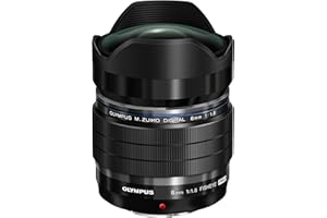Olympus M.Zuiko Digital ED 8mm F1.8 PRO Objektiv, lichtstarke Festbrennweite, geeignet für alle MFT-Kameras (Olympus OM-D & PEN Modelle, Panasonic G-Serie), schwarz
