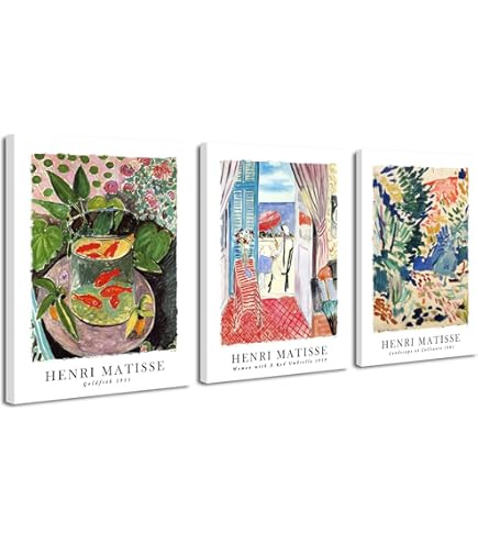The Goldfish by Matisse Henri Matisse Painting (59.5cm x