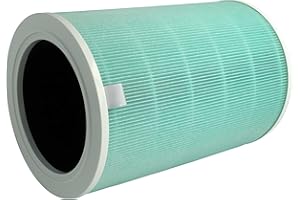 vhbw Filtro de aire compatible con Xiaomi Mi Air Purifier 3H purificador - Filtro combi HEPA + carbón activado
