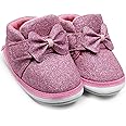 Neska Moda Baby Boys & Girls Cotton Hook & Loop Chu Chu Sound Shoes/Booties (12 to 18 Months/18 to 24 Months) -BT2031
