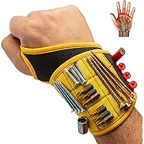 Magnetische Polsband Met 15 Magneten Voor Het Vasthouden Van Schroeven Spijkers Moeren Bouten Boren Magnetische Polsband Gereedschapsriem Cadeau Voor Vader Echtgenoot Timmerman Loodgieter