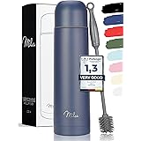 Milu Thermos Caffè Borraccia Termica - 1L, 750ml, 500ml - Termos Bottiglia Acqua per Vuoto in Acciaio Inox per Mantenere Cald