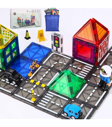 Bloques Construccion Niños Ulikey Bloques Magneticos Construccion