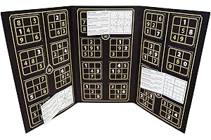 MINDMADE The Advent Calendar for Sudoku Lovers – 24 Puzzles Christmas Countdown for Adults and Seniors, Easy, Medium, and Hard Puzzles, Includes variants like Classic Sudoku, Sudoku X, Jigsaw Sudoku, and more.
