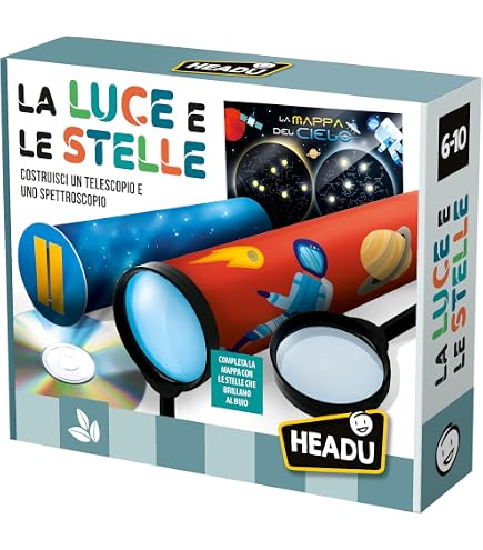 Headu - La Fisica Che Ci Piace | Box Esperimenti Wow 8-12 Anni | Gioco Educativo Made In Italy Con Vincenzo Schettini