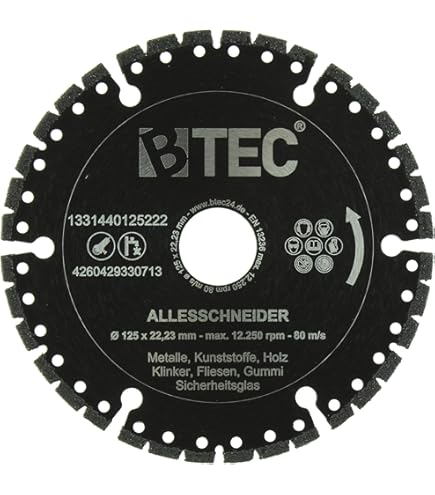 Diamanttrennscheibe 1A1RDCTP2, 230mm