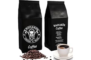 C&T "Ragnarök kaffe" nordiskt rostkaffe | 1 000 g hela bönor | kan drickas som espresso och café crema