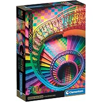 Puzzle Adulte 500 Pièces Clementoni - The Greenhouse Caretakers, Boîte Compacte, 49x36 Cm - Fabriqué En Italie
