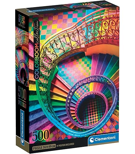 Puzzle Clementoni 500 Pièces - Mordillo The Journey - 49x36cm - Fabriqué En Italie