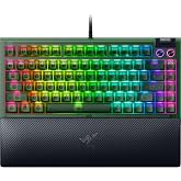 Razer BlackWidow V4 75% Phantom Green Edition - &Ccedil;alışırken değiştirilebilir Mekanik Oyun Klavyesi (Turuncu Dokunsal Anahtarla