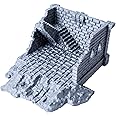 3D Vikings Ulvheim Ruins Series: Single-Level Stone Ruin – Medieval & Fantasy Terrain for 28/32mm Tabletop RPGs and Wargames