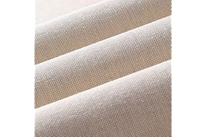 Wooqu Buchtuch, natürliche Leinenoberfläche und Papierrückseite, langlebig, stark, 43,2 x 73,7 cm, für Buchbindung, blaue Mischung