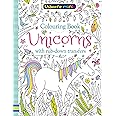 Colouring Book Unicorns with Rub Downs (Usborne Minis) : Robson ...