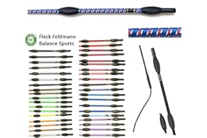 JA Horse Fleck Feldmann Balance Sports Dressurgerte Gerte Reitgerte (110 cm, islandblau)