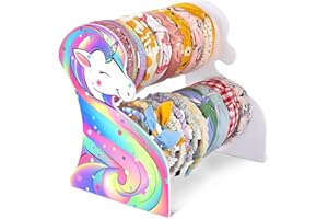 Unicorn Castle Cerchietto a doppio strato, supporto per capelli, accessorio per capelli per bambini