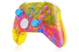 TURPOW Wireless PC Controller Replacement for PC Gamepad With WIFI/Programming/Vibration/3.5mm Audio Jack/Turbo