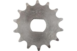 BISOMO Ritzel 14 Zahn Antriebsritzel für Simson S51, S70, S53, S83, KR51/2 Schwalbe, SR50, SR80