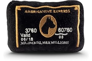 Americanine Express Bank Card Dog Toy by Dog Diggin Designs