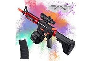 CROZZO Gel Blaster Electric Gel Blaster with 60,000 Rounds and Goggles