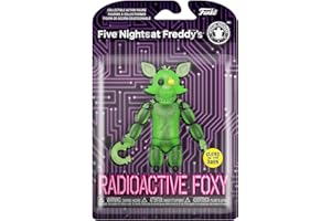 Funko Action Figure: Five Nights At Freddy's (FNAF) - Radioactive Foxy - Si Illumina Al Buio - Giocattolo da Collezione - Idea Regalo - Merchandising Ufficiale - Video Games Fans