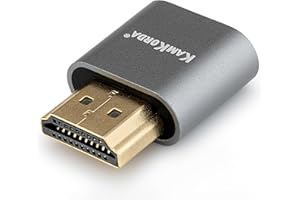 KamKorda 4K HDMI Dummy Plug | HDMI Connector | HDMI Dongle | Adapter HDMI Modulator Headless Ghost BTC Crypto Mining Miner Emulator for Monitors
