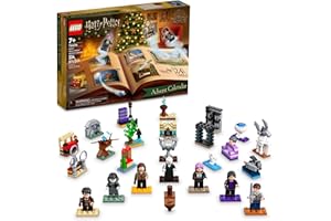 LEGO Harry Potter 76404 Calendario dell'Avvento 2022 Set di giocattoli da costruzione e minifigure; conto alla rovescia per Natale per bambini, ragazzi e ragazze dai 7 anni in su (334 pezzi)