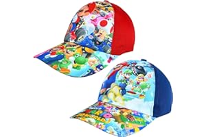 ZOSIGN Gorra De Béisbol para Niños,Gorra De Béisbol De Dibujos Animados,Sombrero De Visera para Niños,Gorra De Béisbol con Impresión Gorra Infantil con Visera