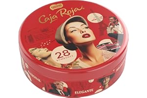 NESTLÉ CAJA ROJA bombones de chocolate con leche lata 250g