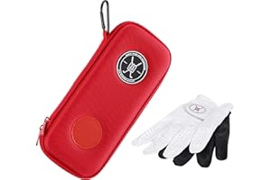 Handy Picks Funda para guantes de golf de alto rendimiento, funda para guantes de golf que protege y mantiene tus guantes de golf limpios y secos, el aire fluye a través de la cubierta trasera para