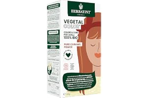 Herbatint Vegetal färg – växtfärg 100% naturlig ekologisk ren karamell maker – karamell 100 g
