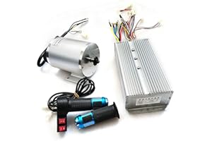 FETCOI Motor de corriente continua sin escobillas 72 V 3000 W DC 4900 rpm bicicleta eléctrica Kit para scooter eléctrico, coches eléctricos, coches plegables