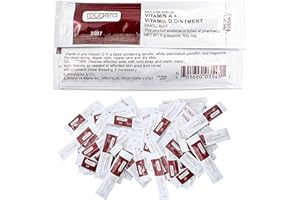 AUROBEST 100 Pezzi Crema per Cura Tatuaggio, Lozione Idratante Cicatrici Anti con Vitamina A e D, Unguento Restoration Aftercare Microblading, Crema Nutriente Post Tatuaggio, Make Up Permanente(Bianco)