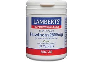 Lamberts Hagtorn 2500 mg - 60 flikar