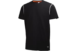 Helly Hansen Workwear Leichtes T-Shirt Oxford robustes Arbeitsshirt 990, Größe XL, schwarz, 79024