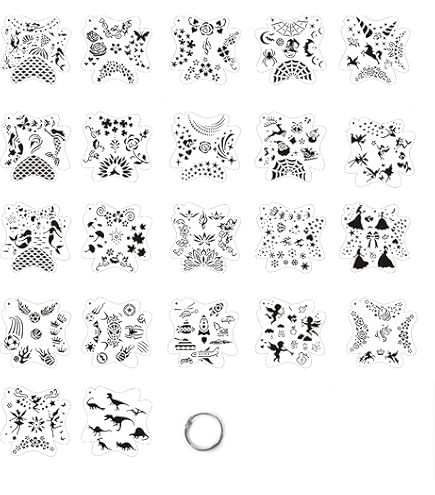 Plantillas DIY A4 29*21cm Para Pintar Y Decorar, Pared, álbum De Recort, Colorear, En Relieve, Plantillas De Pirograbado De álbum - AliExprs 21