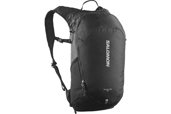 Salomon Trailblazer 10 Backpack, sac à dos léger avec compartiment principal et poches latérales accessibles, harnais confortable, idéal pour randonnées courtes ou trajets